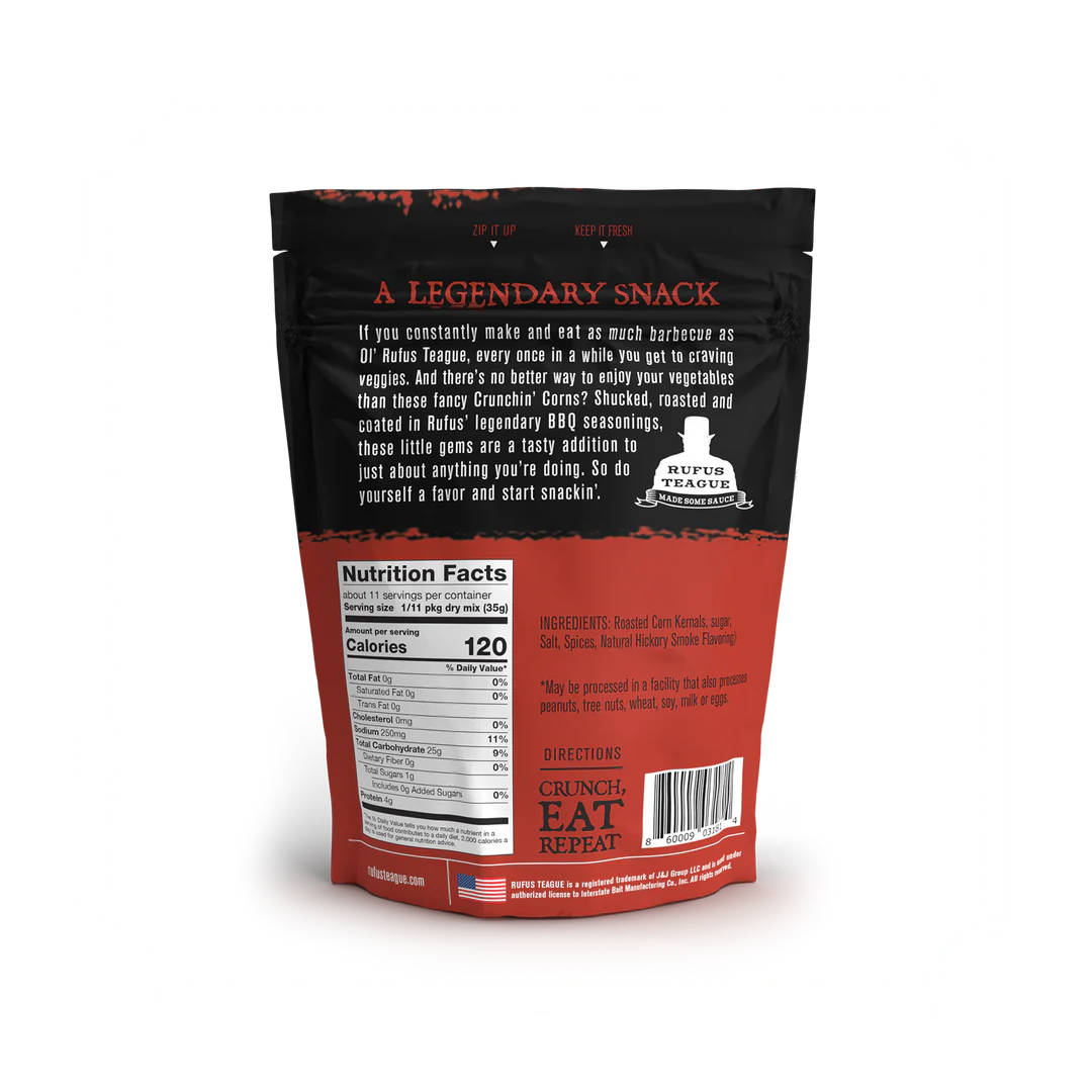 Rufus Teague Crunchin' Corn - BBQ Throwdown (6 oz)