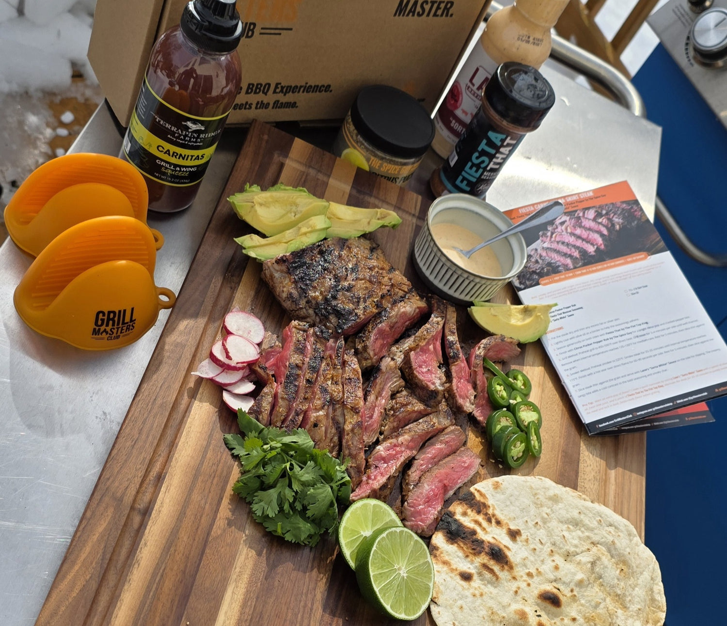 "Flavor Fiesta" BBQ Box - Fajita & Carne Asada-Style Mexican Grilling Kit