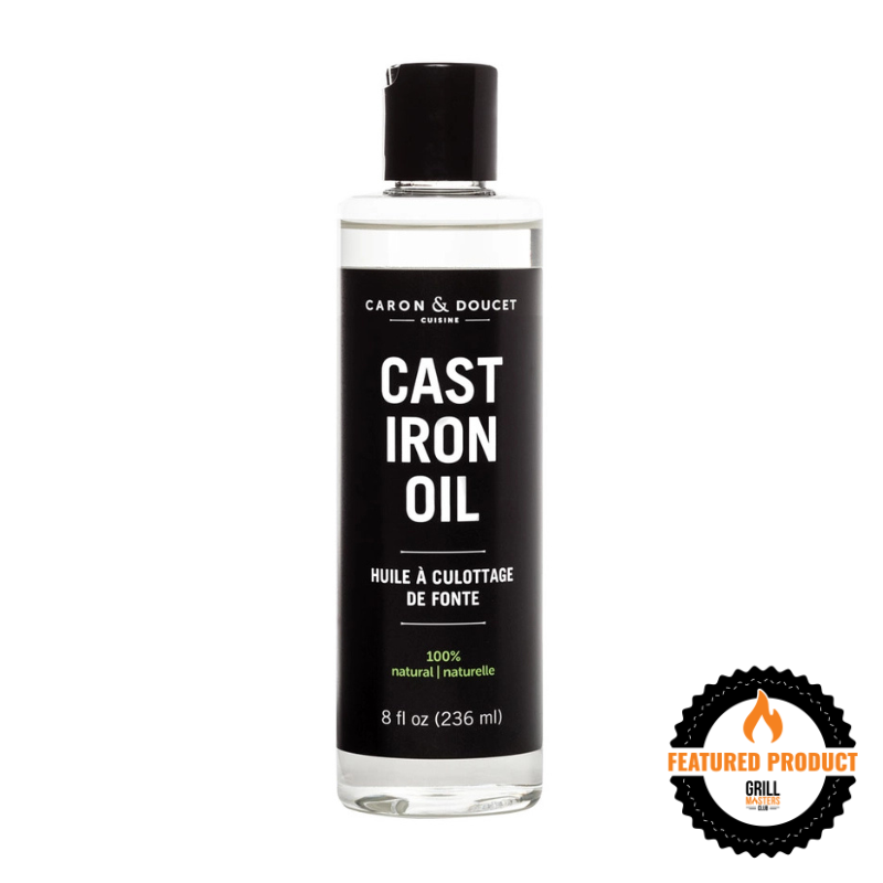 Cast Iron Seasoning & Cleaning Oil by Caron & Doucet (8 oz)
