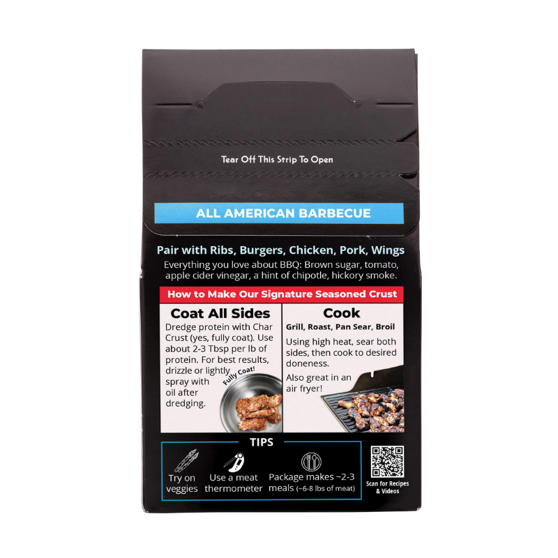 All American Barbecue Seasoning by Char Crust (4 oz)