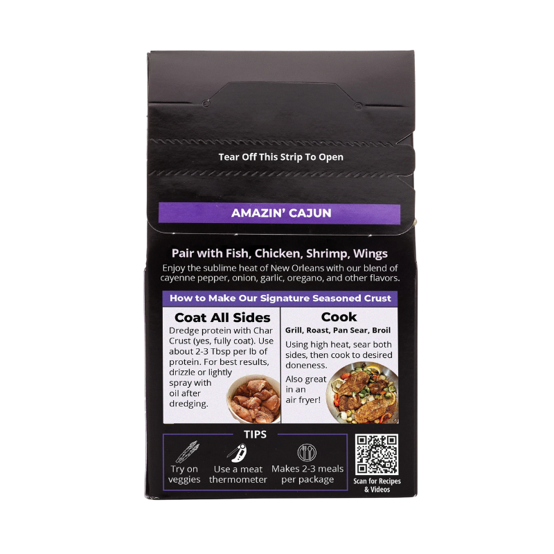 Amazin’ Cajun Seasoning by Char Crust (4 oz)