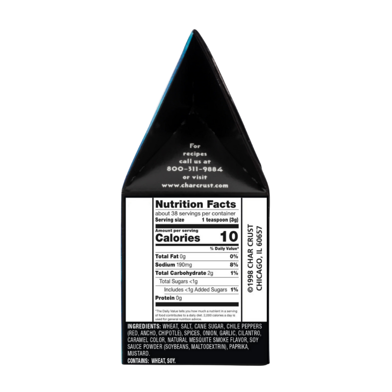 Southwest Chipotle Seasoning by Char Crust (4 oz)