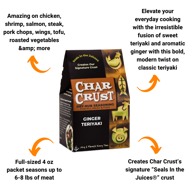Ginger Teriyaki Rub by Char Crust