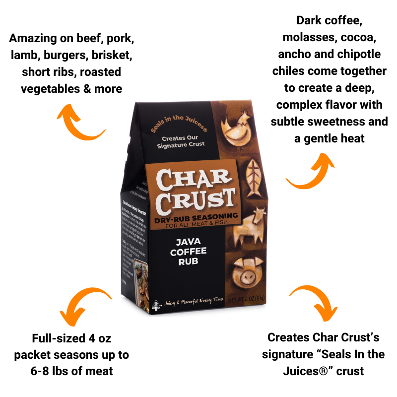 Java Coffee Rub by Char Crust (4 oz)