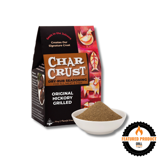 Original Hickory Grilled Seasoning by Char Crust (4 oz)