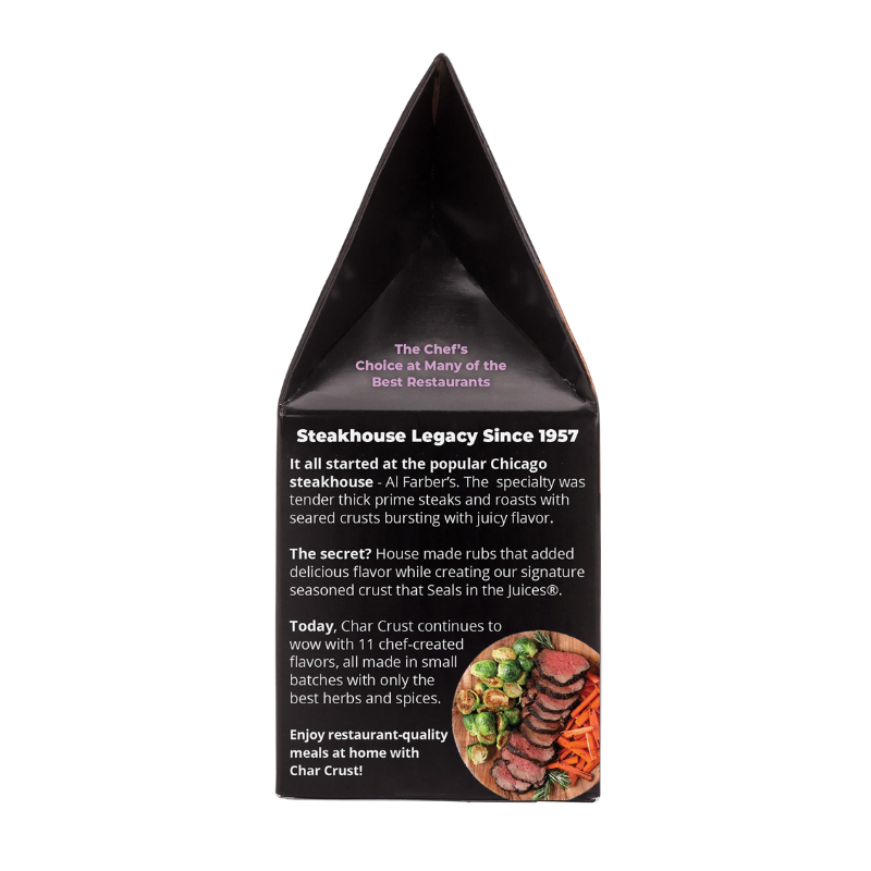 Roasted Garlic Peppercorn Seasoning by Char Crust (4 oz)