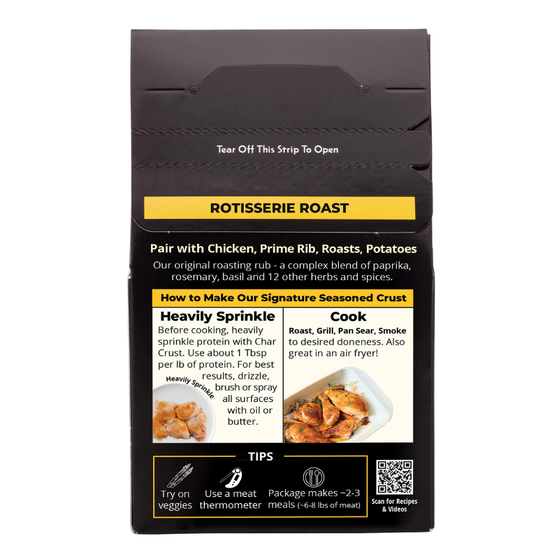 Rotisserie Roast Seasoning by Char Crust
