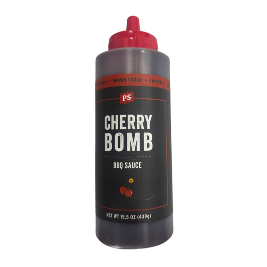 Cherry Bomb BBQ Sauce by PS Seasoning (15.8 oz)
