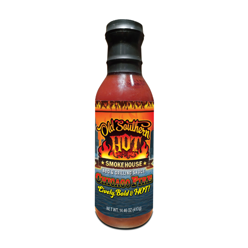 Chicago Fire BBQ Sauce by Old Southern BBQ (15.8 oz)