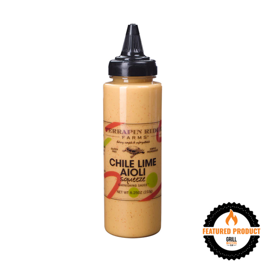 Chile Lime Aioli Squeeze Garnishing Squeeze by Terrapin Ridge Farms (8.25 oz)