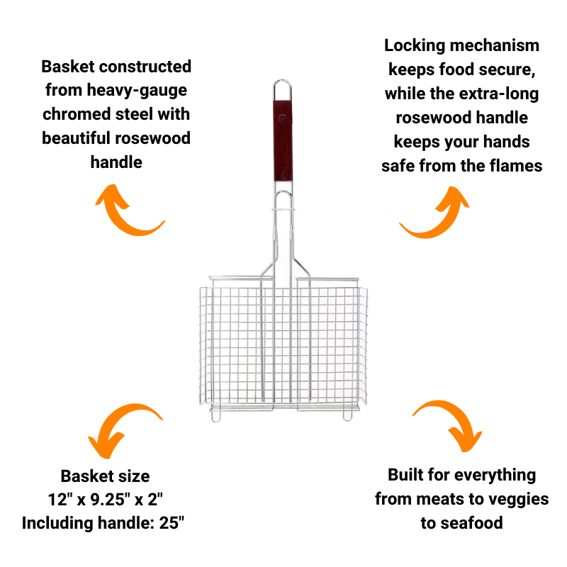 Competition BBQ Bundle: Grill Basket, Resting Blanket, Butcher Paper, XL Prep Tub & Tongs