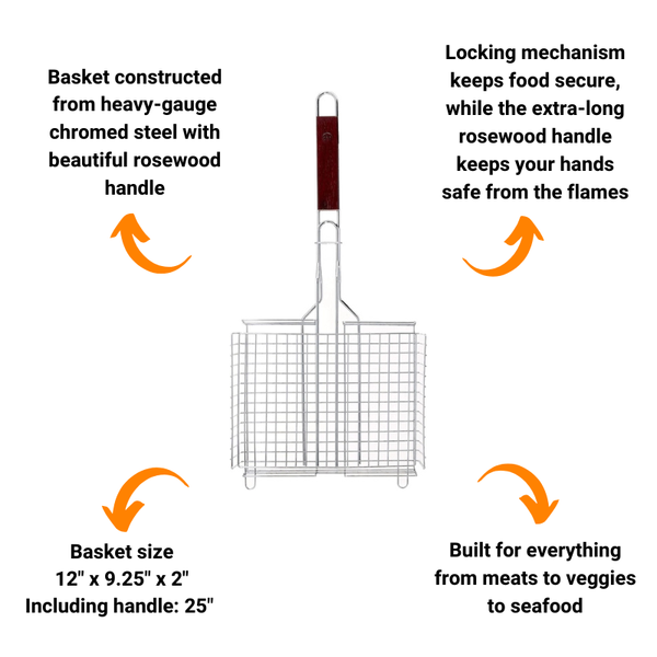 Competition BBQ Bundle: Grill Basket, Resting Blanket, Butcher Paper, XL Prep Tub & Tongs