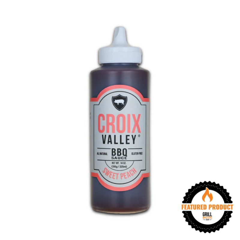 Croix Valley Foundry Series Sweet Peach BBQ Sauce (14 oz)
