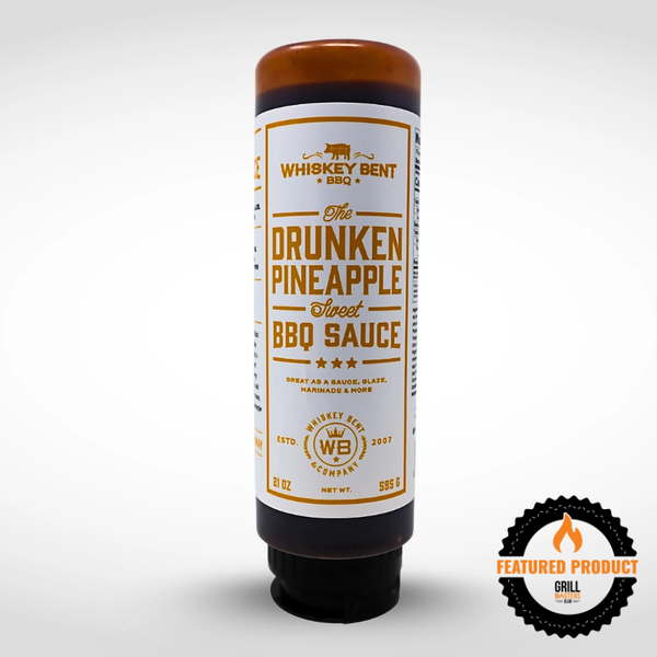 Drunken Pineapple BBQ Sauce by Whiskey Bent BBQ (15 oz)