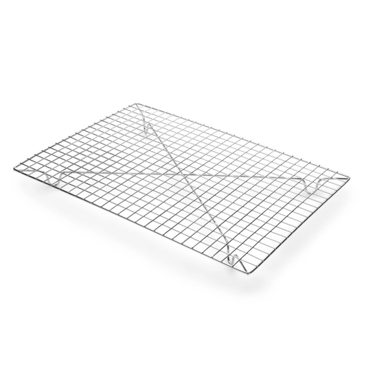 Dry Brining Rack for Steak, Fridge & Smoker: 14" x 10" Chrome Wire Rack by Fox Run