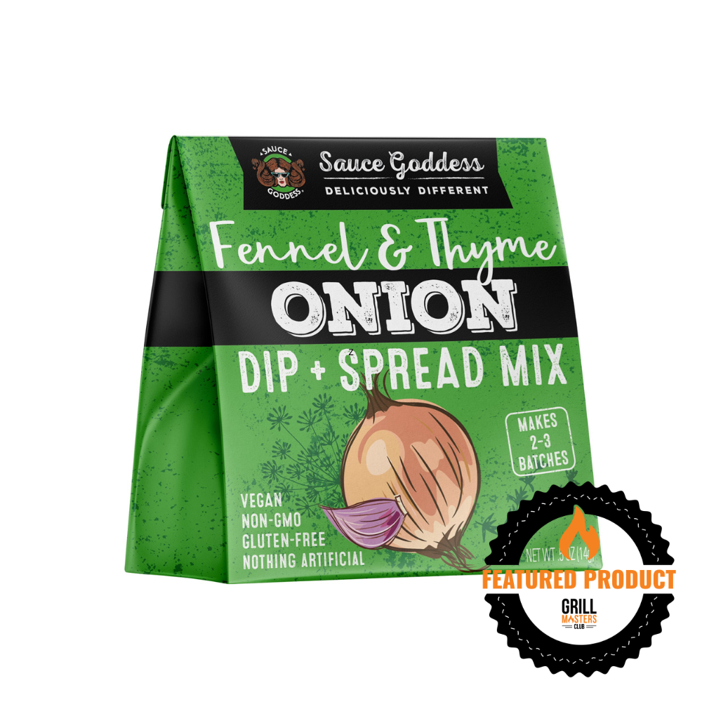 Fennel & Thyme Onion Dip & Spread Mix by Sauce Goddess Grill Masters Club
