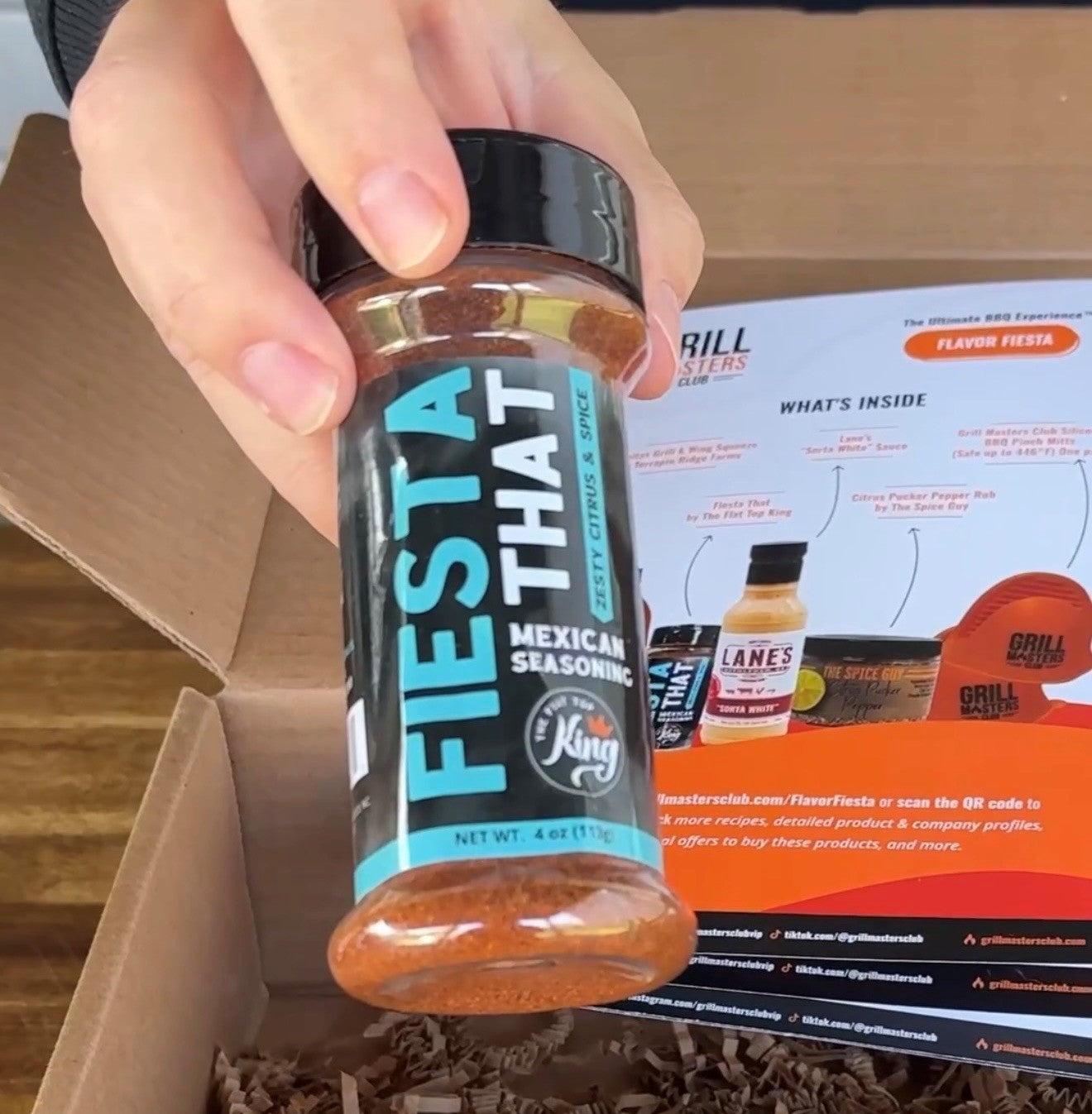 "Flavor Fiesta" BBQ Box - Fajita & Carne Asada-Style Mexican Grilling Kit