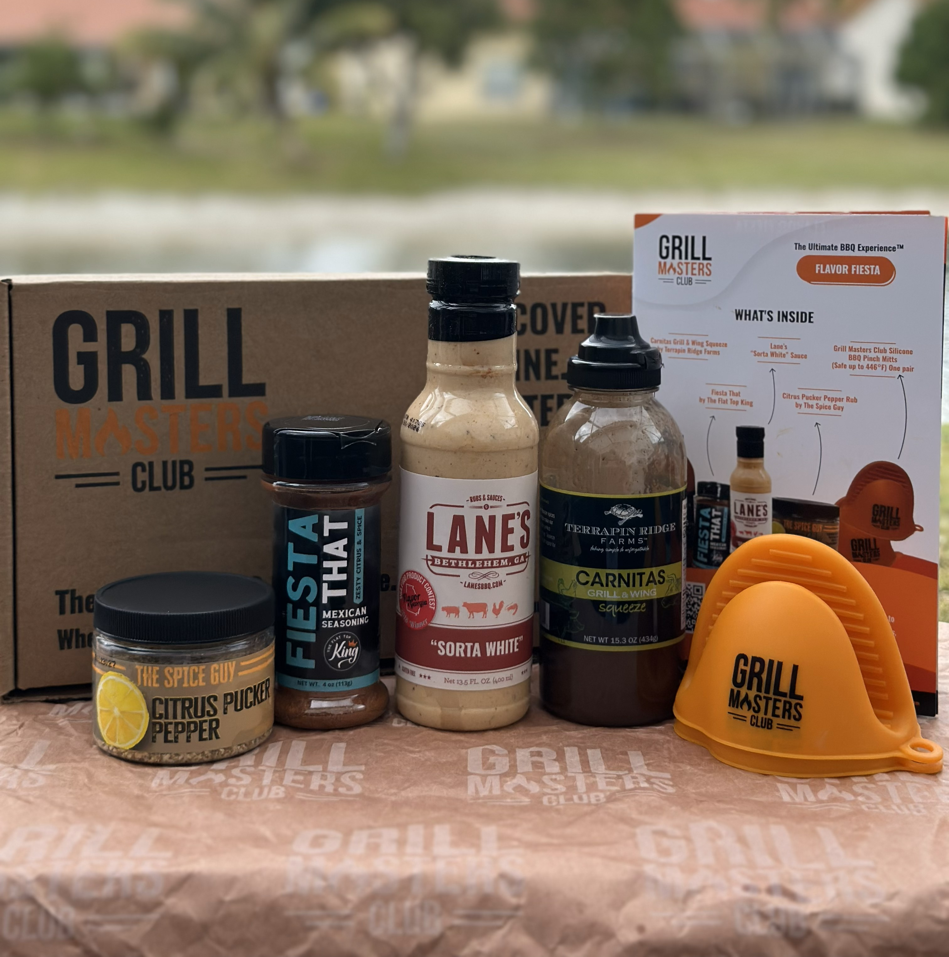 "Flavor Fiesta" BBQ Box - Fajita & Carne Asada-Style Mexican Grilling Kit