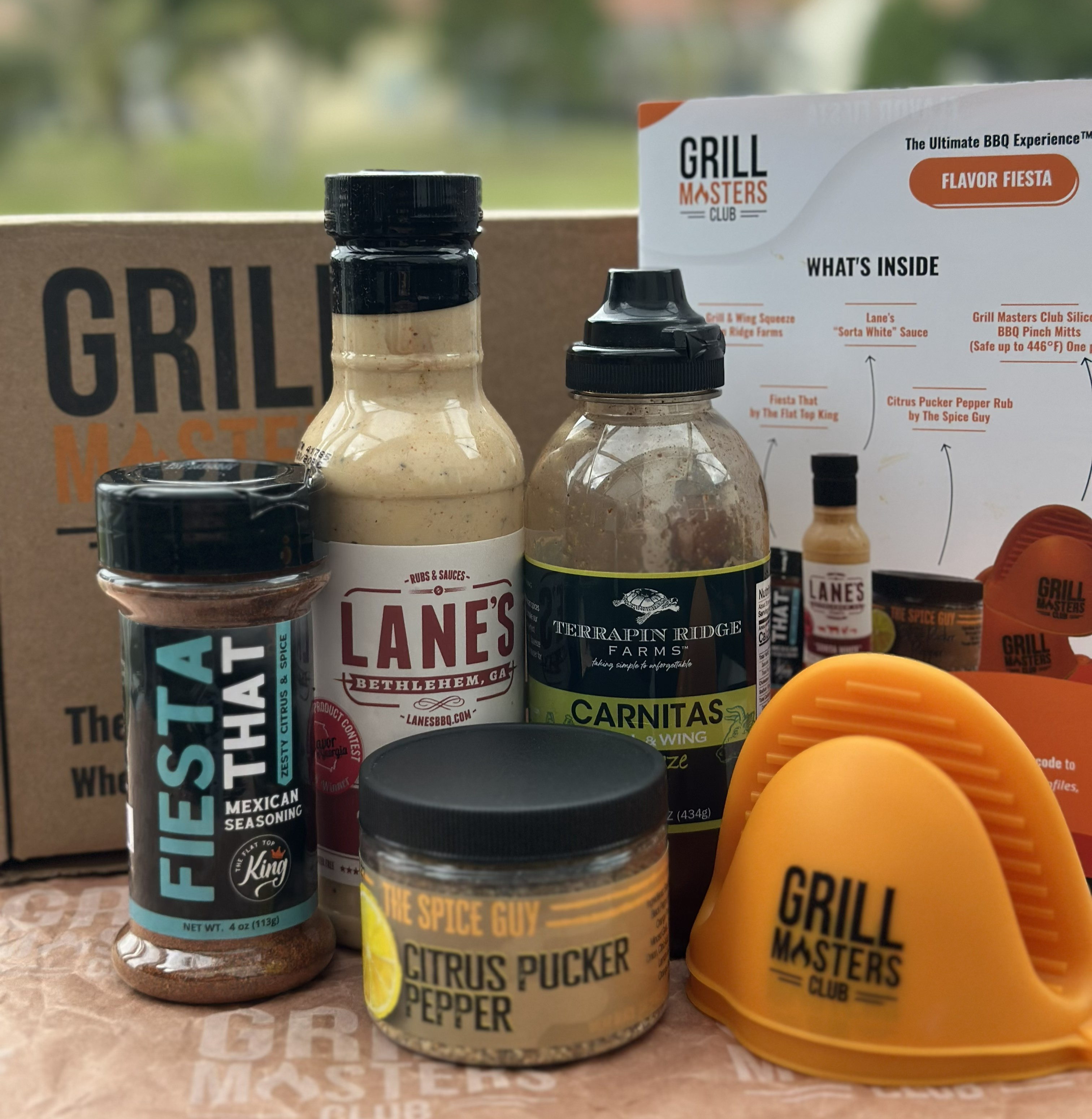 "Flavor Fiesta" BBQ Box - Fajita & Carne Asada-Style Mexican Grilling Kit