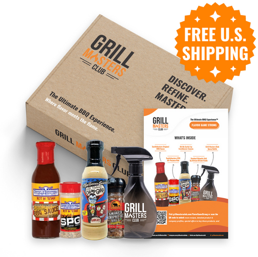 "Flavor Game Strong" BBQ Box for the Ultimate Grill Master