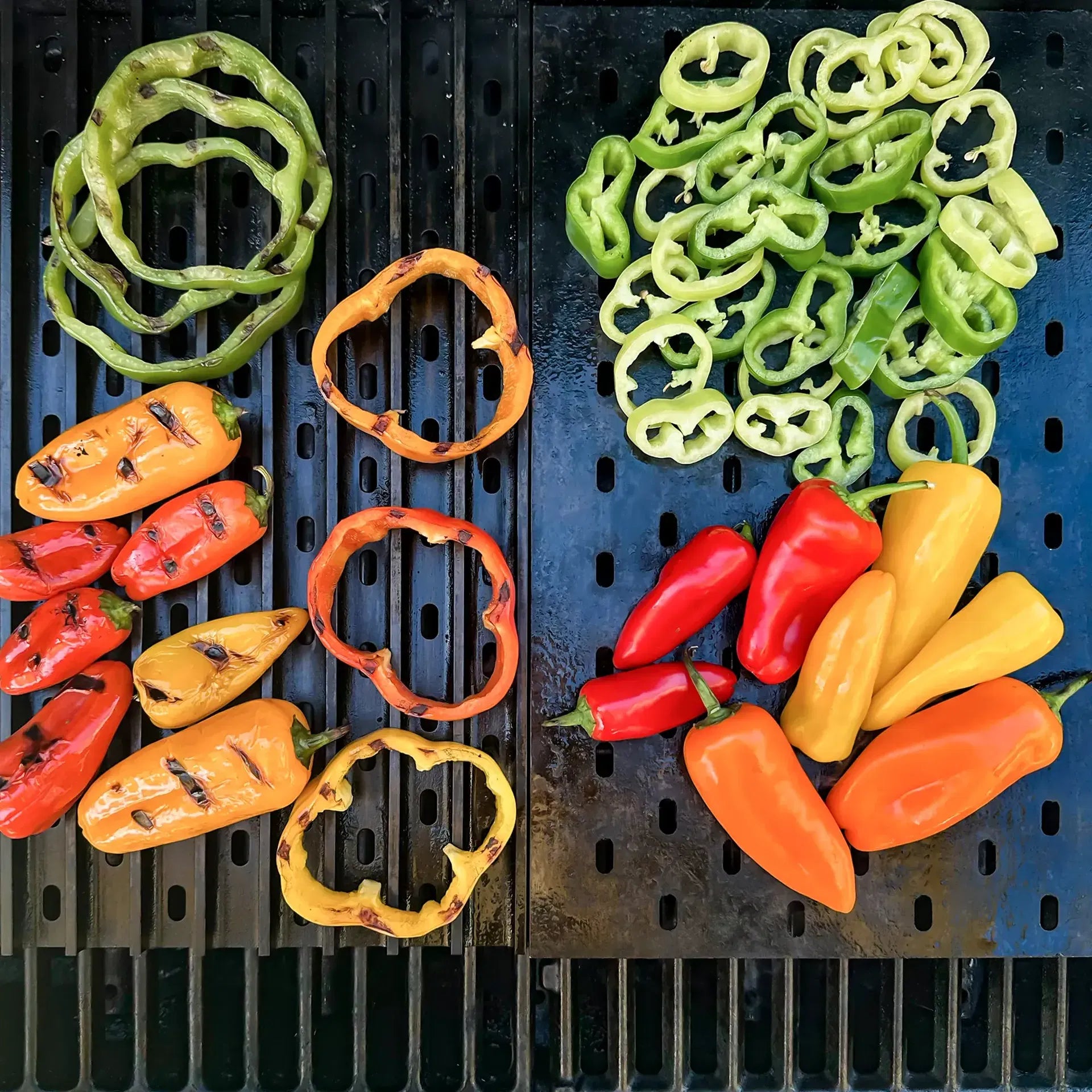 GrillGrate Flavor Zone 2-Pack: 15" Reversible Sear Grate & Griddle