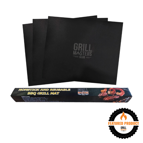 Grill Masters Club Grilling Mats - 16" x 13" (Set of 3)