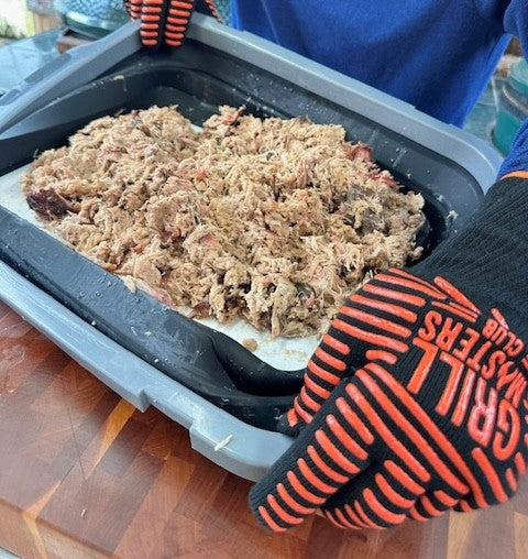 Grill Masters Club High Temperature Grilling & BBQ Gloves (Safe Up to 850°F)