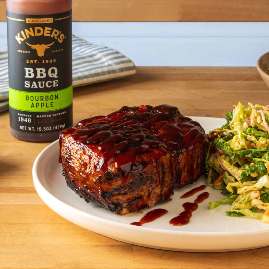 Kinder's Gold Label Bourbon Apple BBQ Sauce (15.5 oz)