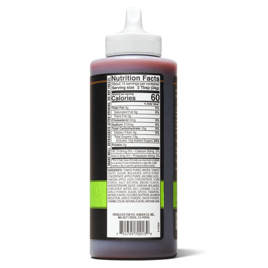 Kinder's Gold Label Bourbon Apple BBQ Sauce (15.5 oz)