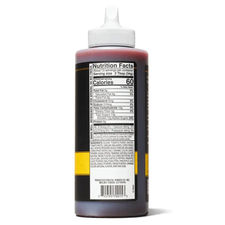 Kinder's Gold Label Chipotle Pineapple BBQ Sauce (15.5 oz)