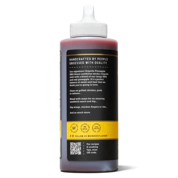 Kinder's Gold Label Chipotle Pineapple BBQ Sauce (15.5 oz)