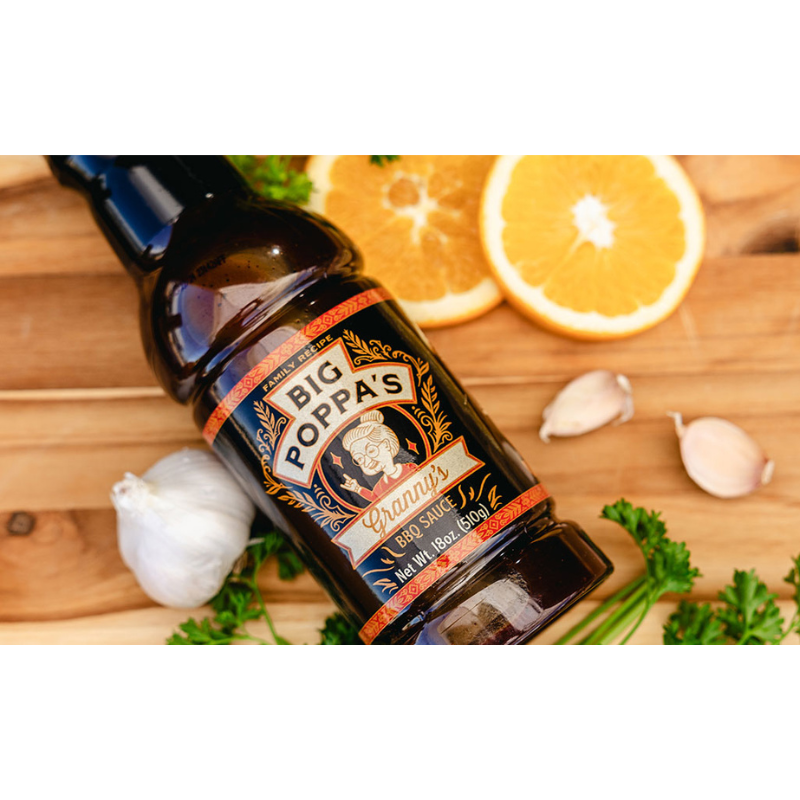 Big Poppa's Granny's BBQ Sauce (18 oz)