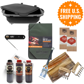 The Grill Master's Platinum Bundle: Grilling Accessories for the Discerning Grill Boss