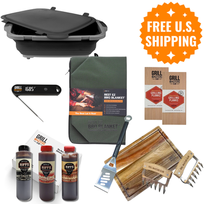 The Grill Master's Platinum Bundle: Grilling Accessories for the Discerning Grill Boss