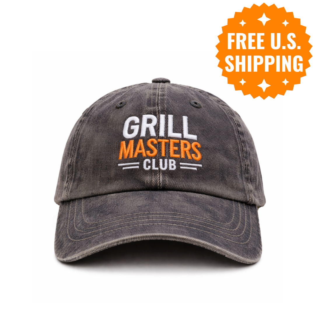 Grill Masters Club Distressed Charcoal Hat