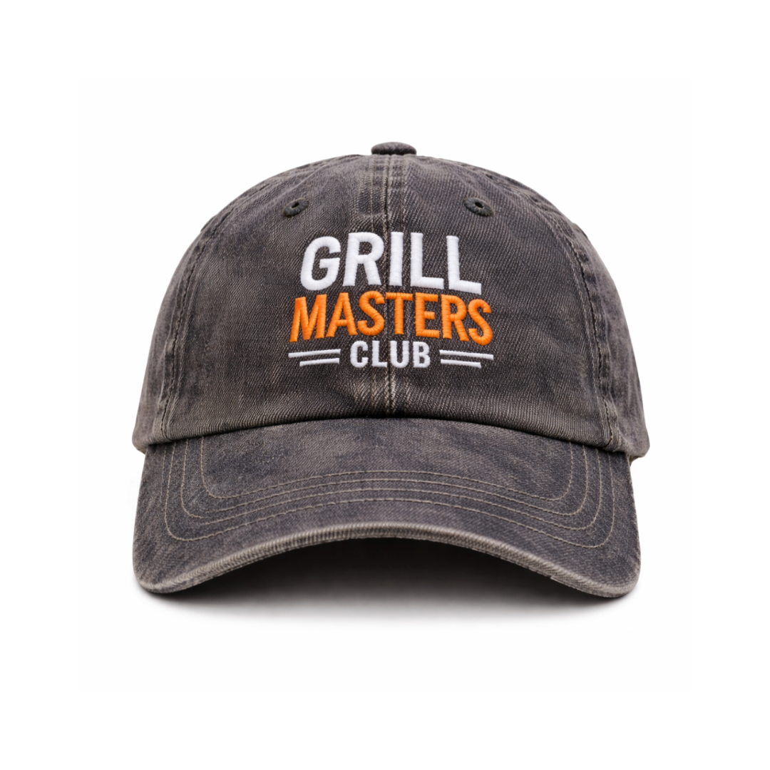 Grill Masters Club Distressed Charcoal Hat