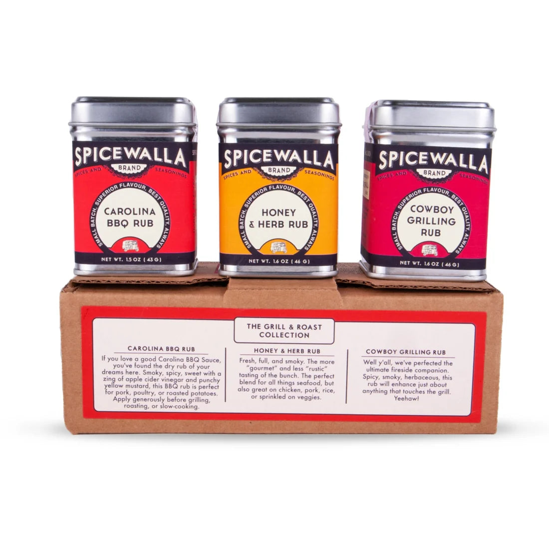 Grill & Roast Seasoning 3 Pack Gift Collection by Spicewalla