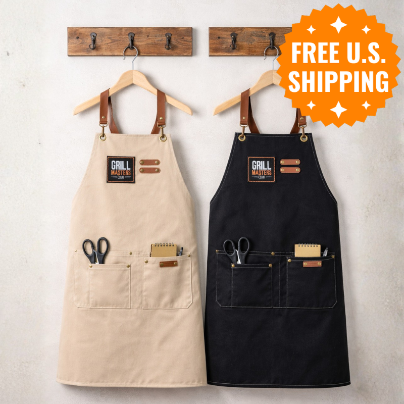 BBQ & Grilling Apron by Grill Masters Club