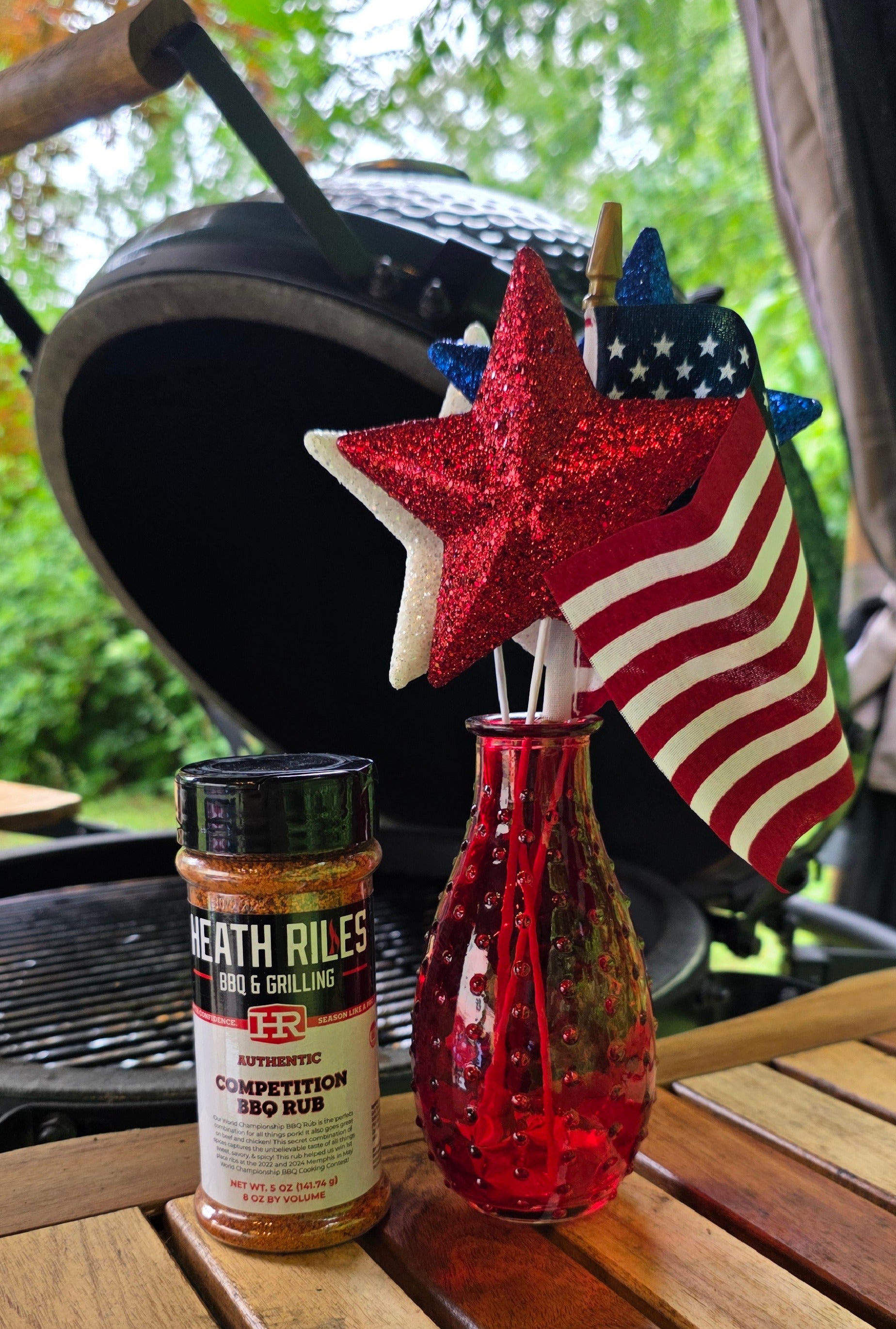 Heath Riles Competition BBQ Rub (8 oz) - Award Winning Rib Rub