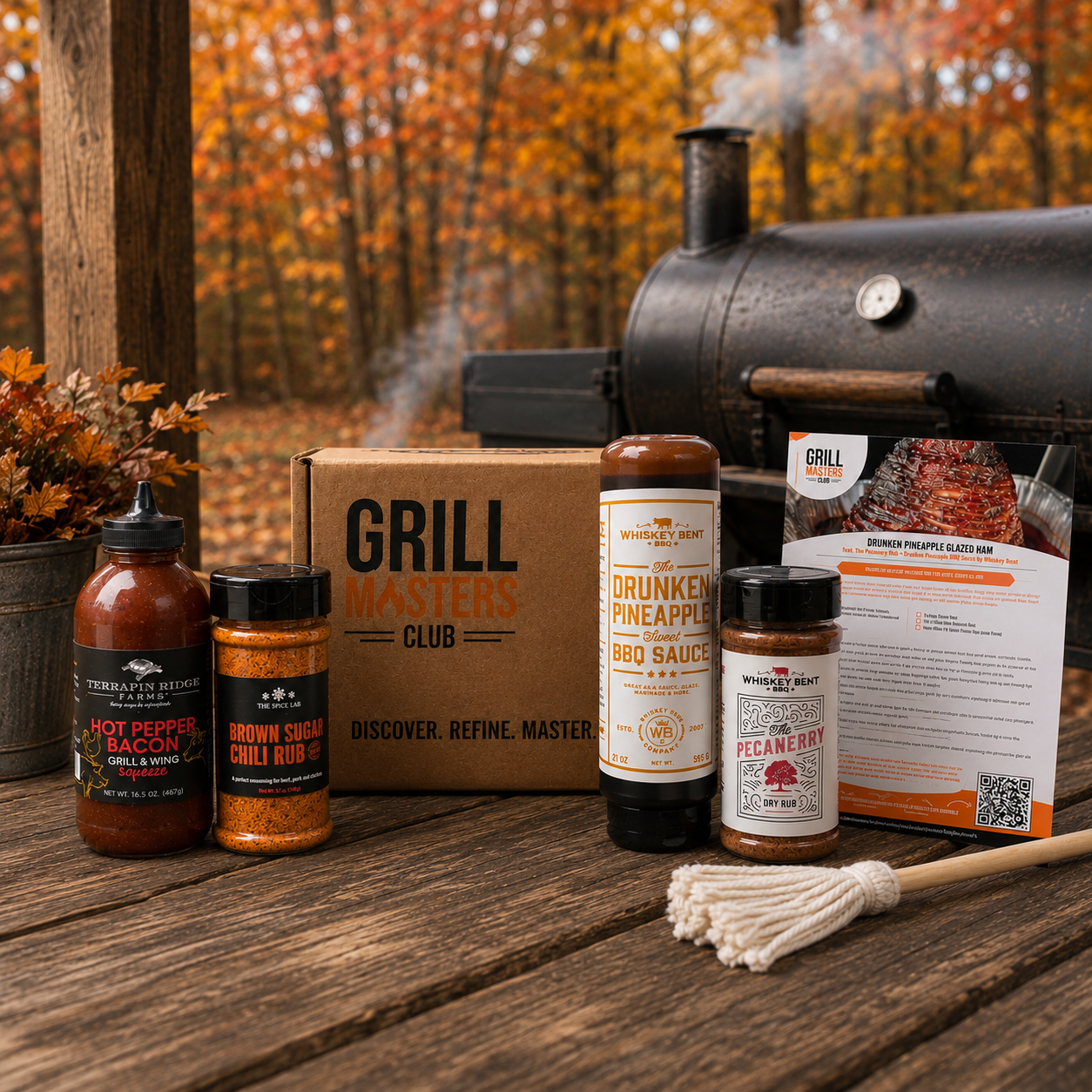 Double Smoked & Glazed Ham Kit - Sauces, Rubs & Recipes