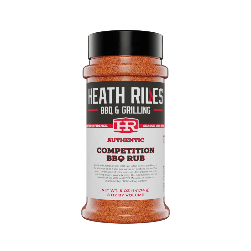 Heath Riles Competition BBQ Rub (8 oz) - Award Winning Rib Rub