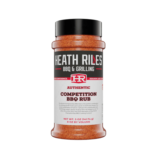 Heath Riles Competition BBQ Rub (8 oz) - Award Winning Rib Rub