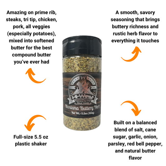 Hi-West Buttery Montana Herb Seasoning (5.5 oz)