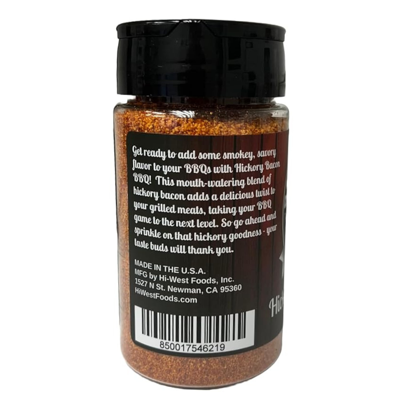 Hi-West Hickory Bacon BBQ Seasoning (5 oz)