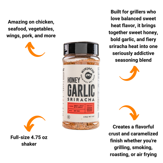 Honey Garlic Sriracha Rub by Ninjacue