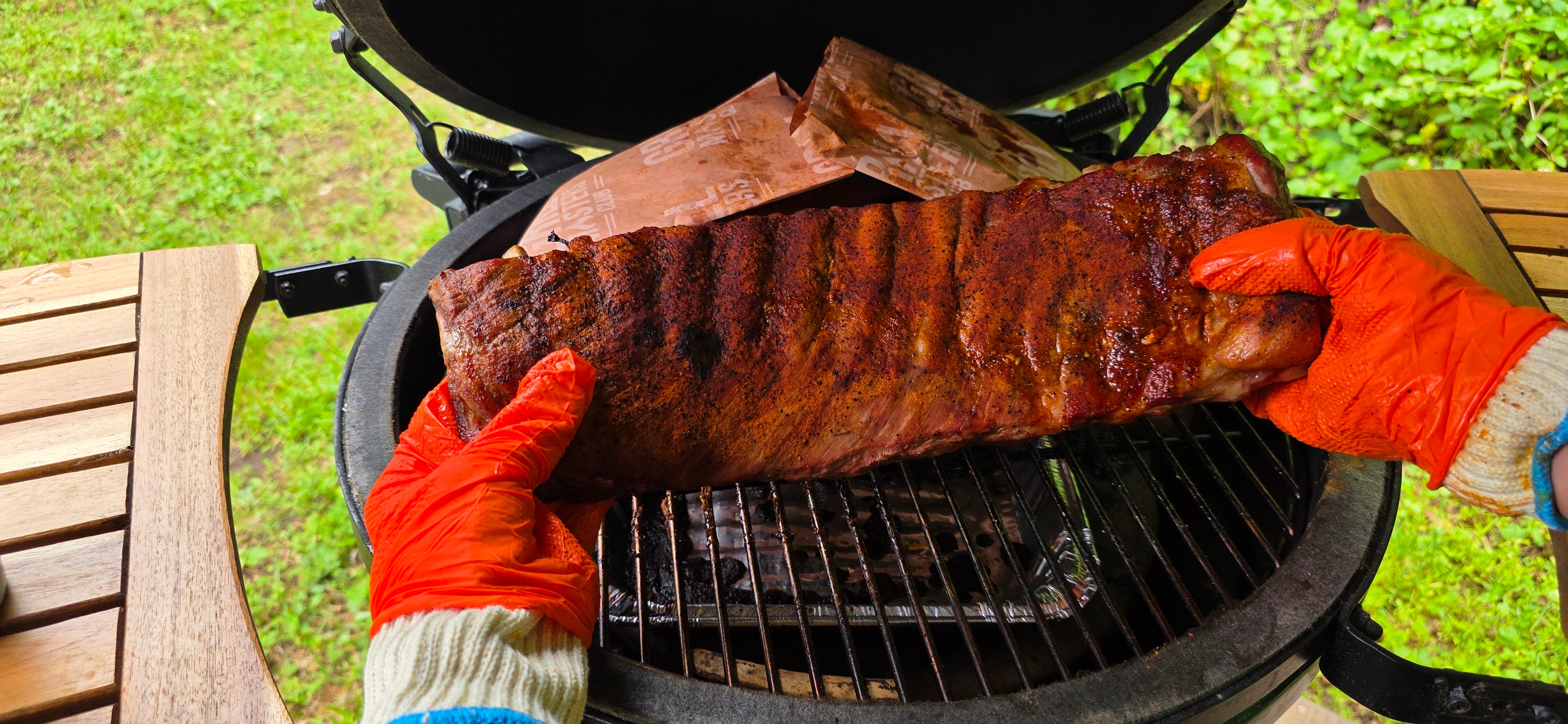 Pitmaster's Pulling Glove Pack: Heat Resistant Pulling Gloves + Disposable Nitrile Gloves