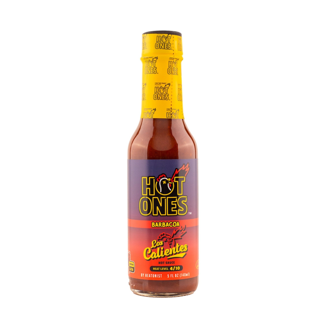 Los Calientes Barbacoa Chipotle Hot Sauce by Hot Ones (5 oz)