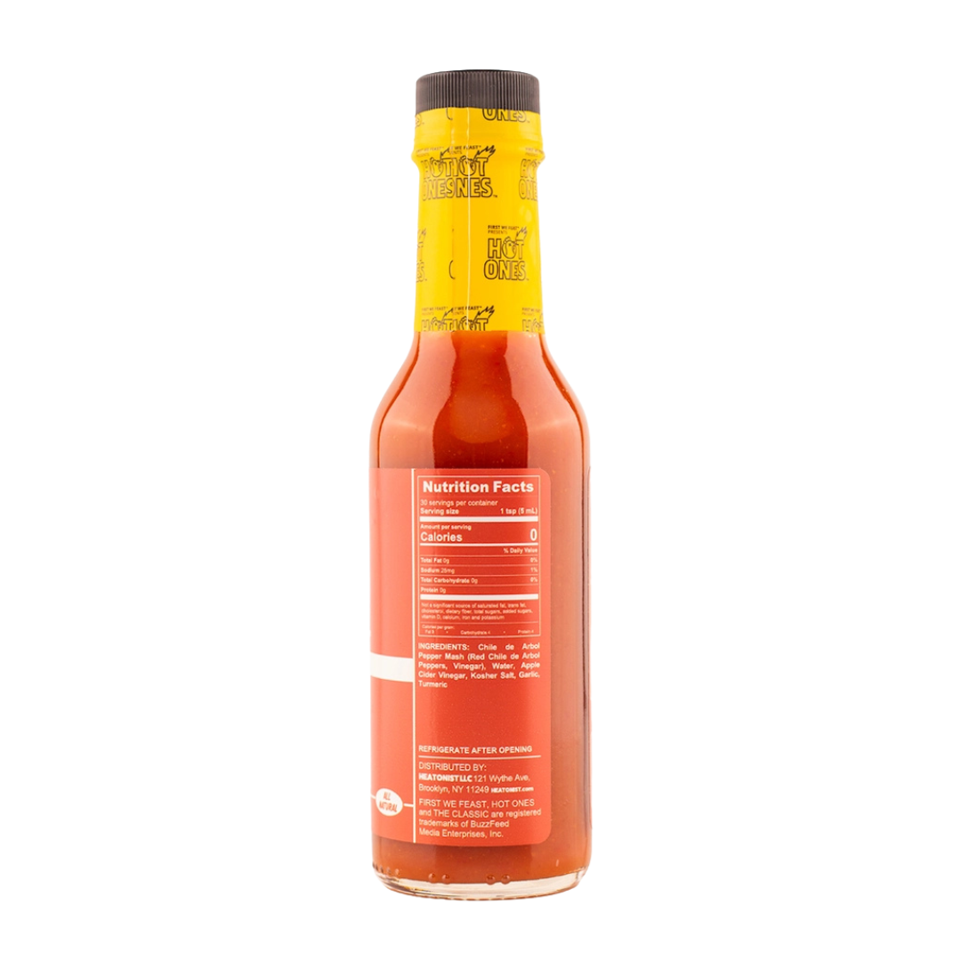 The Classic Chile de Arbol Hot Sauce by Hot Ones (5 oz)