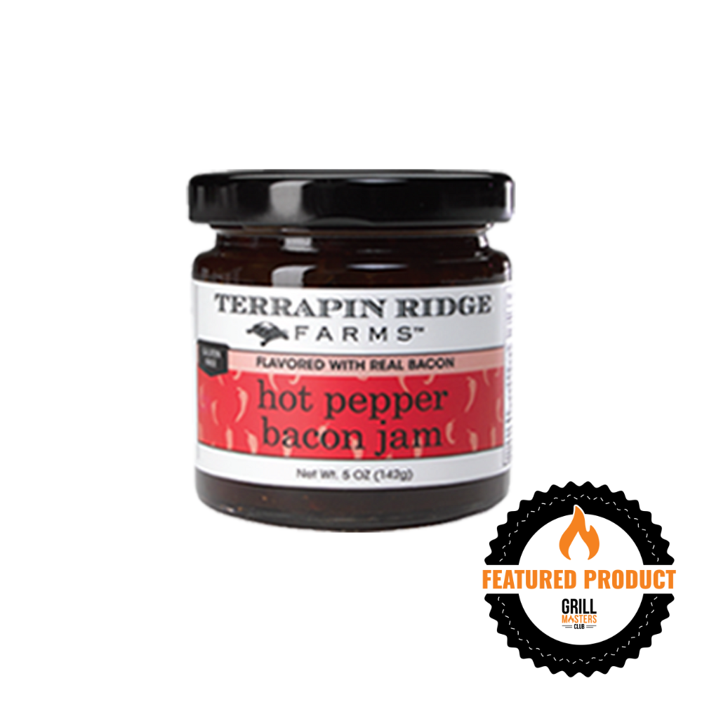 Hot Pepper Bacon Jam by Terrapin Ridge Farms (4 oz) Grill Masters Club