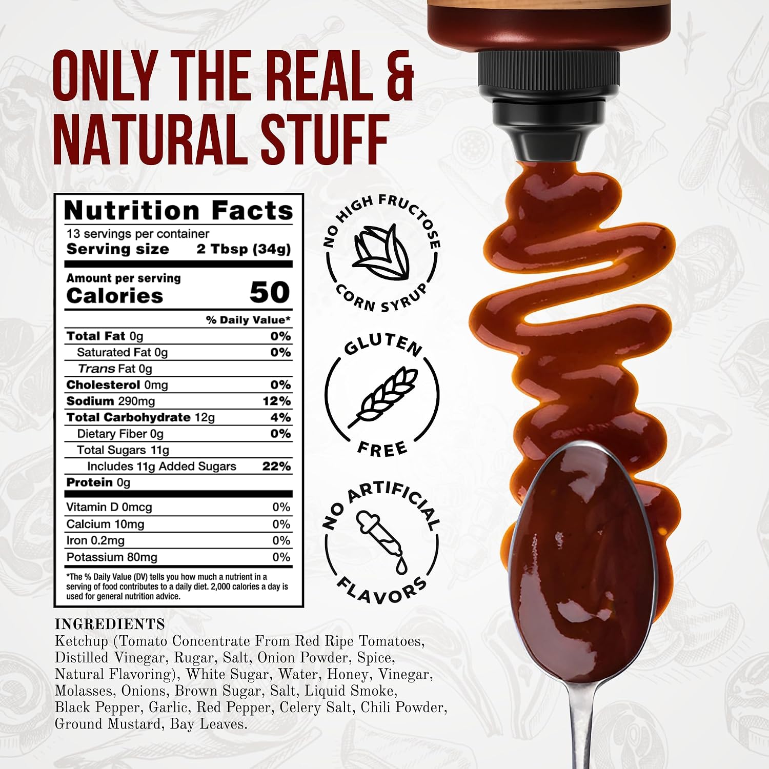 Williamson Bros. Hot Honey Bar-B-Q Sauce (15.5 oz)